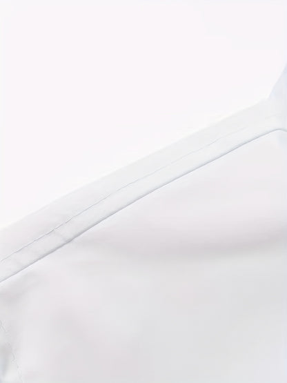 Men's Stand Collar Long Sleeve Zip Up Sports Jacket With Contrast Trim Design, Men's Spring Fall Outwear, As Gifts