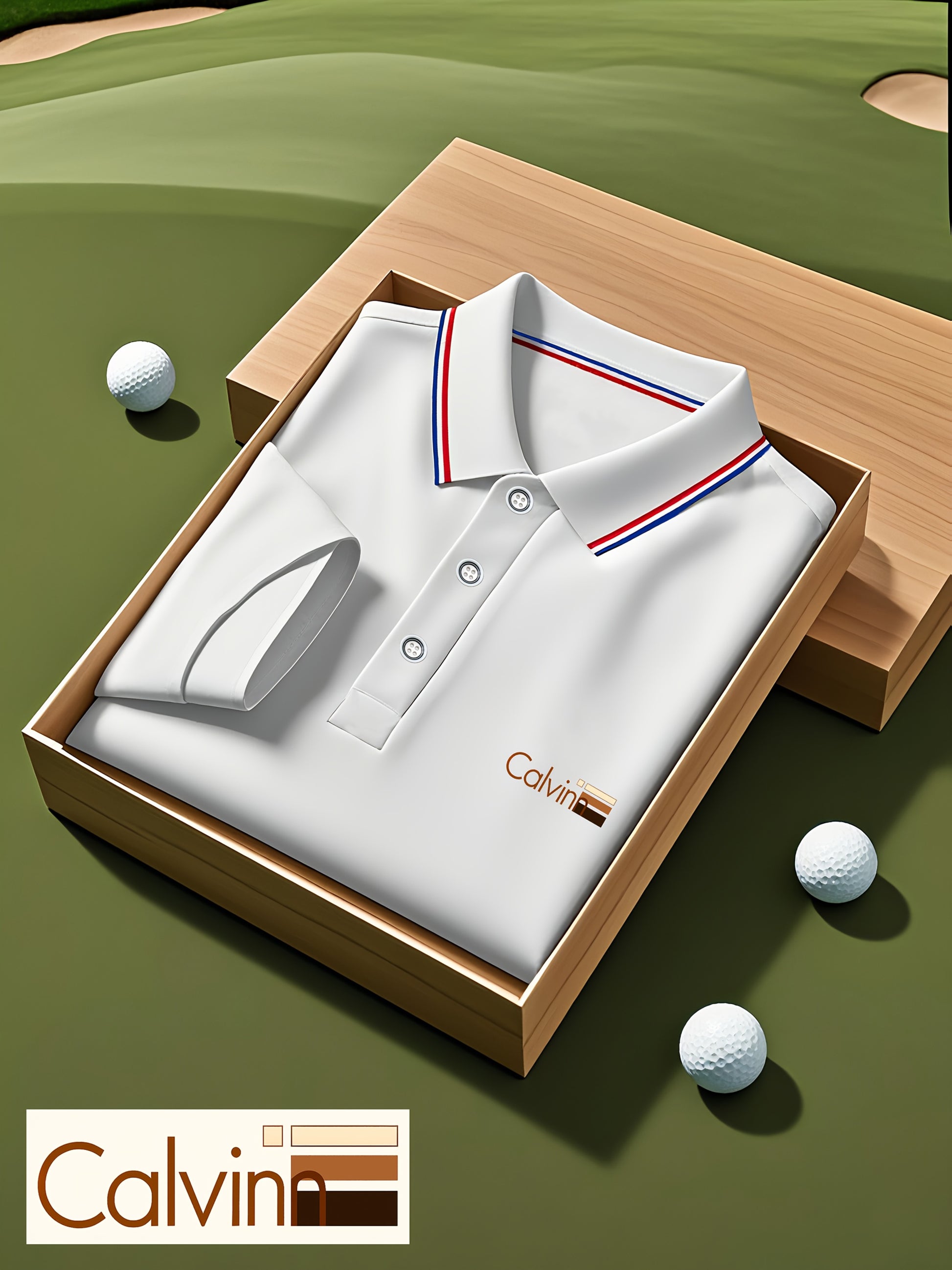 A Single-pc Men'S Polo Shirt with Letter Patterns, Golf Shirt, Breathable Fabric, Cool And Comfortable | Soft And Breathable, Striped Short-Sleeve T-Shirt with Button Details, Solid Color Casual, Regular Fit Multi-Color Set, - ayq