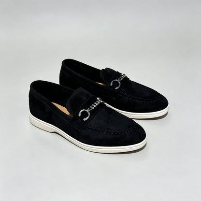 Women's Casual Slip-On Flat Loafers - Comfortable All-Season Shoes
