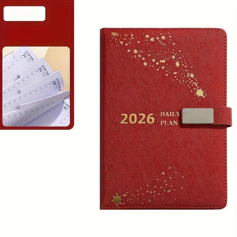 Custom 2026 Notebook Gift Box Set with Personalized Name Design, 365-Day Daily Planner, Premium Business Office Use, Birthday/Graduation/Teacher'S Day/Father'S Day Gift, Daily Planner Notebook