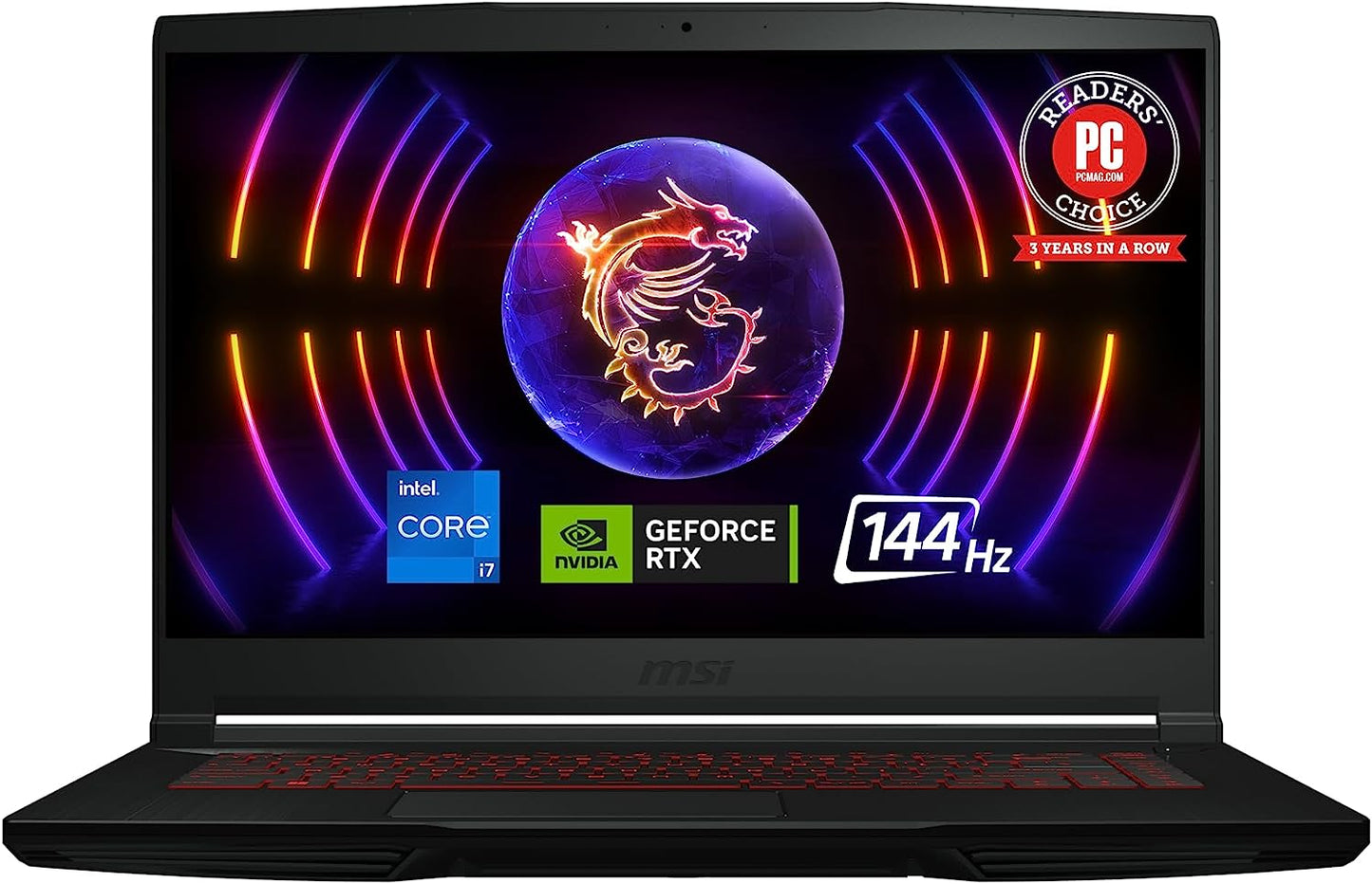 MSI Thin 15 15.6” 144Hz FHD Gaming Laptop: Intel Core I7-13620H, NVIDIA Geforce RTX 4050, 16GB DDR4, 512GB Nvme SSD, Wifi 6E, Win 11: Black B13VE-2678US