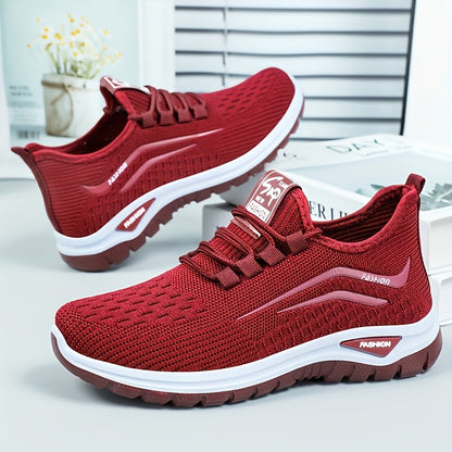 Women's Casual Low-Top Sneakers Breathable Fabric All-Season