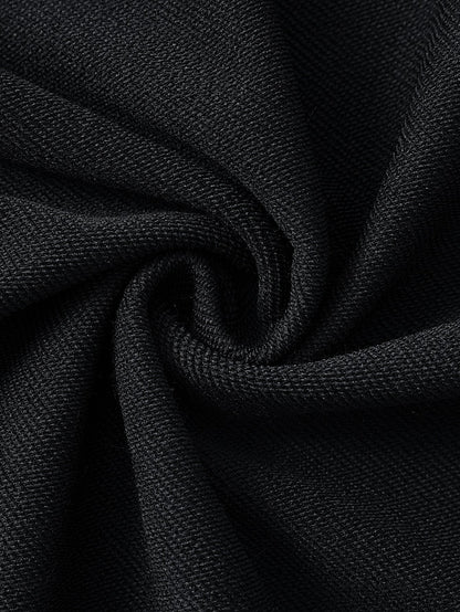 Women's Christmas Gnome Print Hooded Sweatshirt Dress - Soft Slim Fit Sweater Dress with Holiday Cheer Gnome Patterns, All-Season Casual Dress for Christmas Party Outfits (Machine Washable)