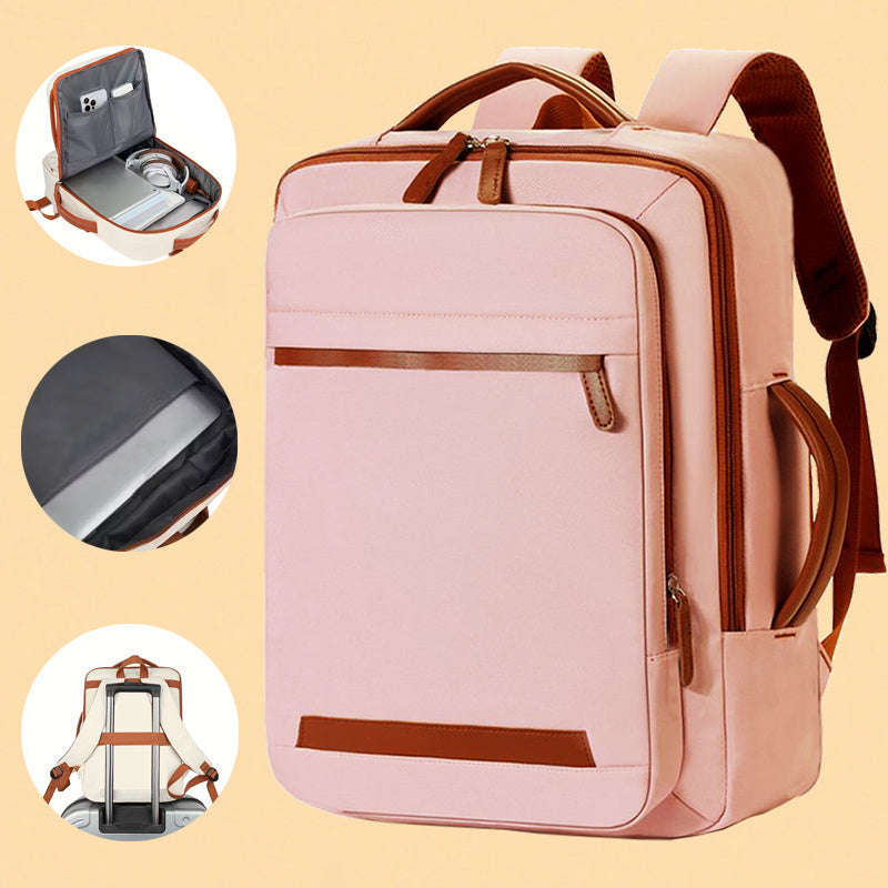 Laptop Backpack - a New Style Suitable for Spring And Summer, Ideal for Gifts, Featuring Multiple Pockets, Perfect for Commuting And Travel, Making It The Best Choice for Presents. [Zipper Direction Is Random]