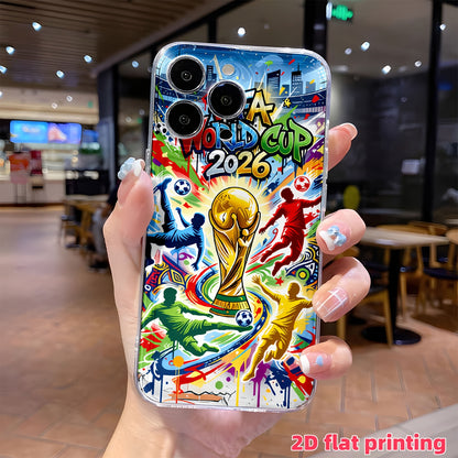 FIFA 2026 World Cup TPU Phone Case for iPhone – Sports Design