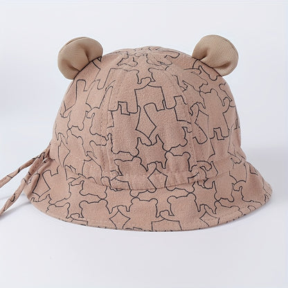 Baby Bucket Hat for 6-36 Months, Lightweight Sun Protection