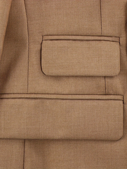 Men's Casual Polyester Business Suit with Pants
