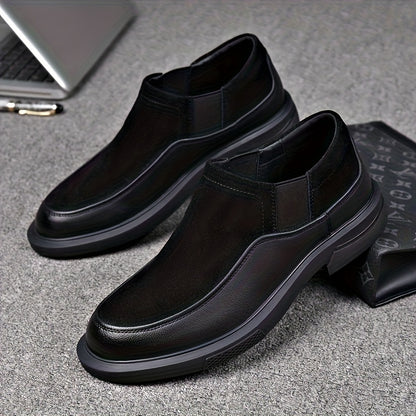 Men's Casual Slip-On Shoes with Geometric Design