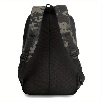 Sleek Urban, Men's Versatile Backpack for Travel, Camping  Cycling - Large Capacity, Business Laptop Compartment, Durable Nylon