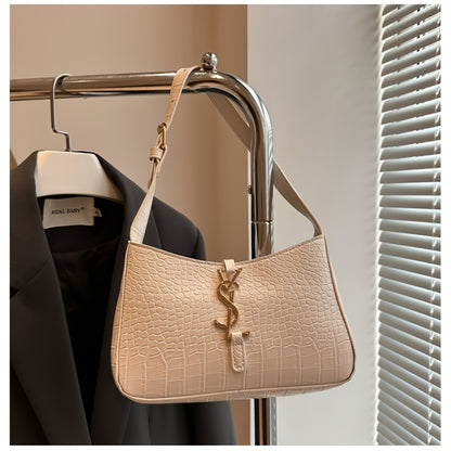 2025 Summer Women's Stylish PU Single-Shoulder Square Bag