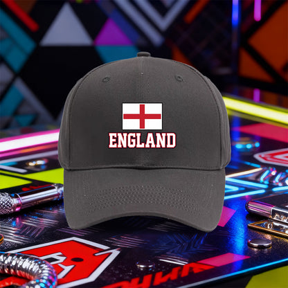 Lightweight England Flag Baseball Cap for Men & Women