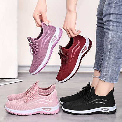 Women's Casual Low-Top Sneakers Breathable Fabric All-Season