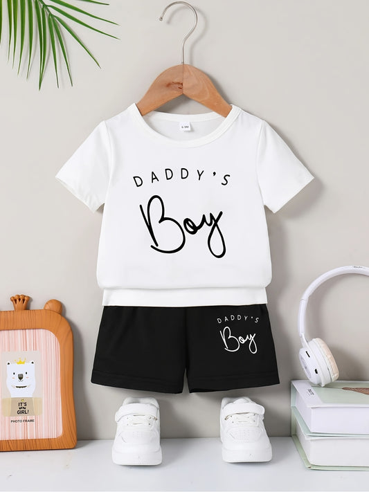 Infant & Toddler Baby Boy Summer Casual Shorts Set