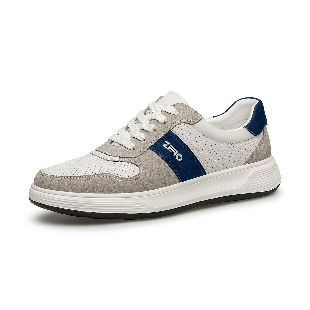 ZRO Zero Degree Men's Lightweight Breathable Leather Sneakers