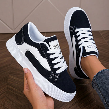 Women's Casual Athletic Sneakers with Geometric Design