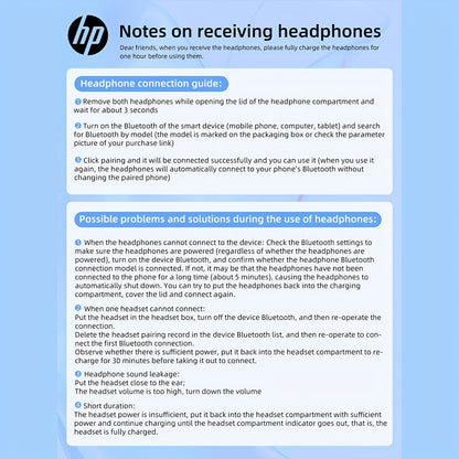 8WJ00PA/H23A Wireless Earphones Wireless 5.3 Wireless Earphone In-Ear Built-in Mic Earphone