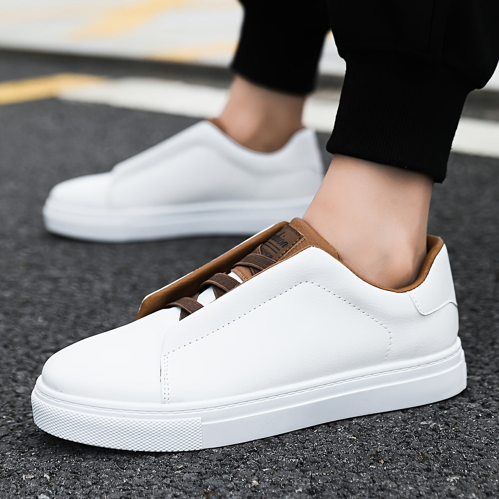 Men's Fashion Sneakers - Comfortable, Durable & Non-Slip with Thick Platform Sole for Casual Wear - ayq