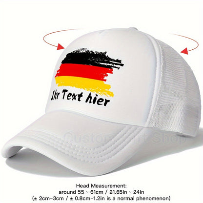 Lightweight Unisex German Element Polyester Baseball Cap