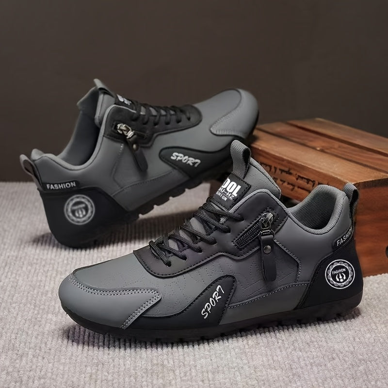 Men's Casual High-Top Loafers Lightweight Soft Sole Shoes