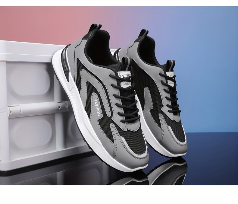 New Thick-soled Men's Sports Shoes, Versatile and Trendy, Forrest Gump Shoes, Dad Shoes - ayq
