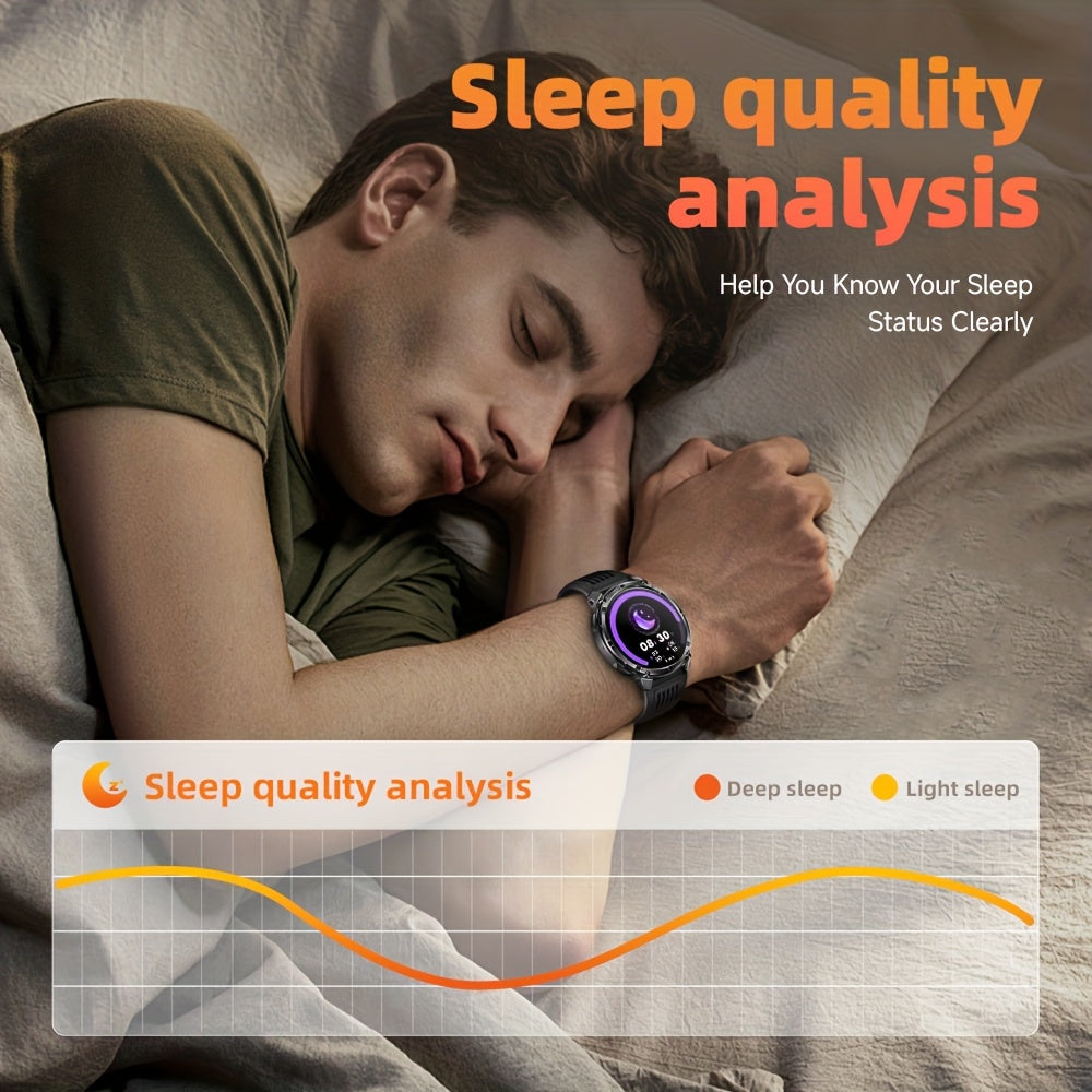 2026 Men’s Smart Watch 1.7” HD Display, 120+ Sports Modes