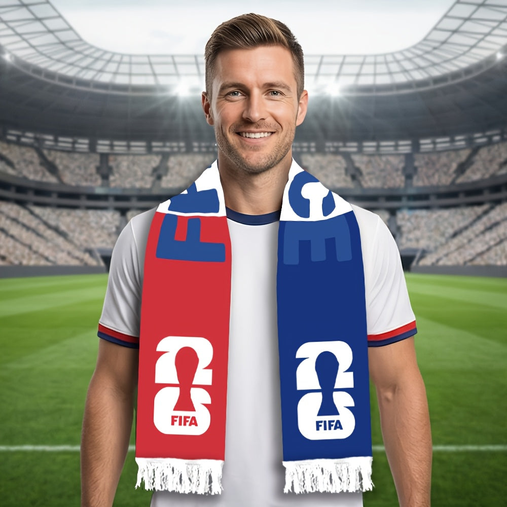FIFA 2026 World Cup Scarf USA Canada Mexico Soccer Fan Gear