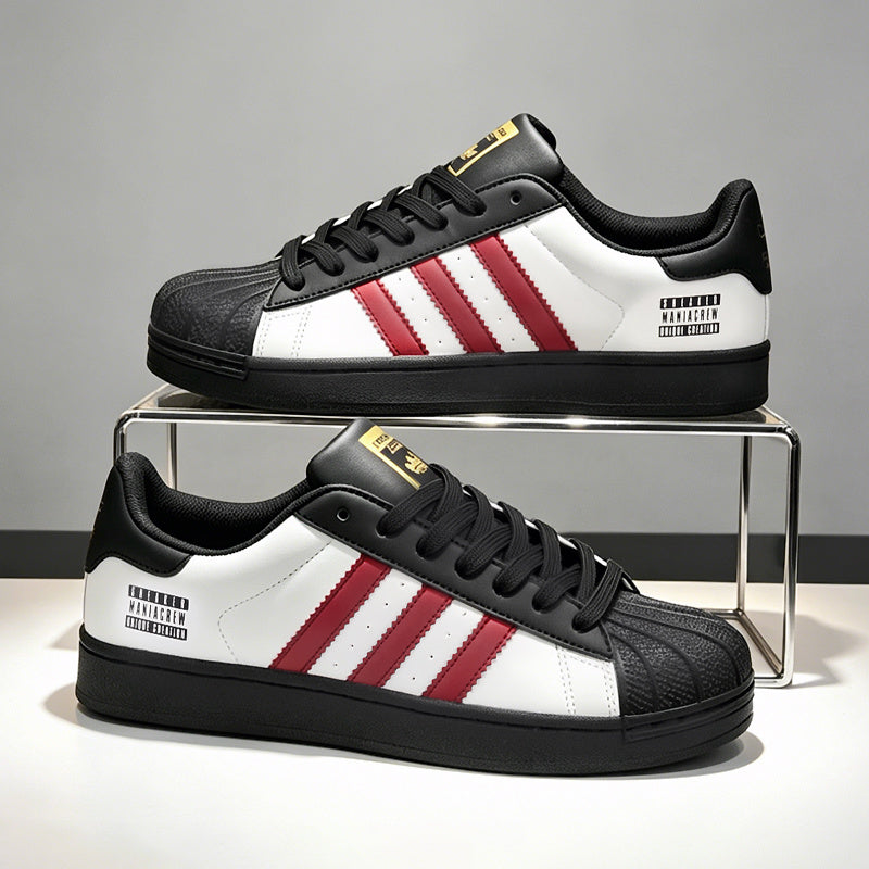 Unisex Low-Top Scallop Head Sports Shoes for Casual & Training