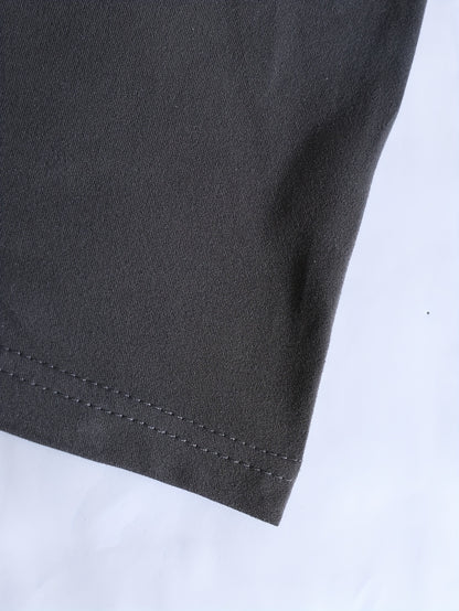 Men's Summer New Basic Solid Color Fashion Simple High-End Casual Sport Comfortable High-Neck Short-Sleeve Top - ayq