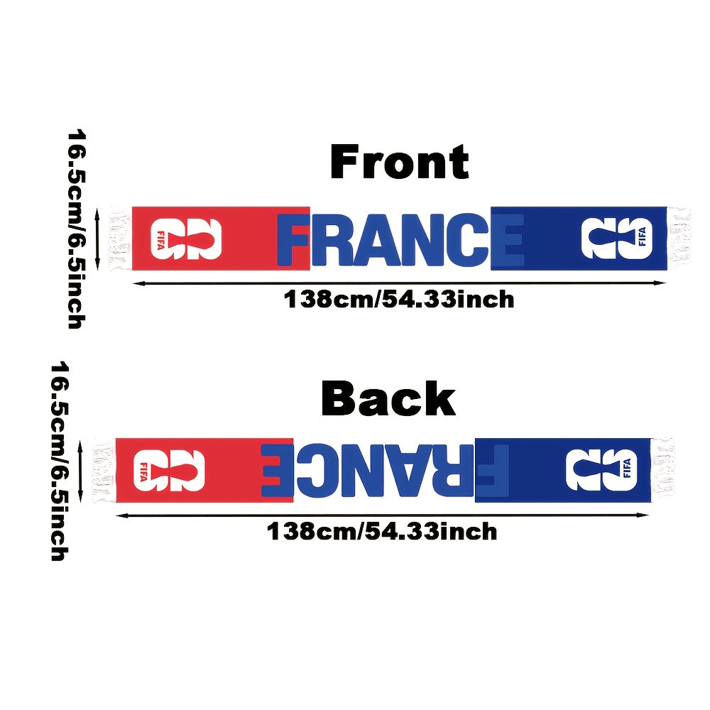 FIFA 2026 World Cup Scarf USA Canada Mexico Soccer Fan Gear