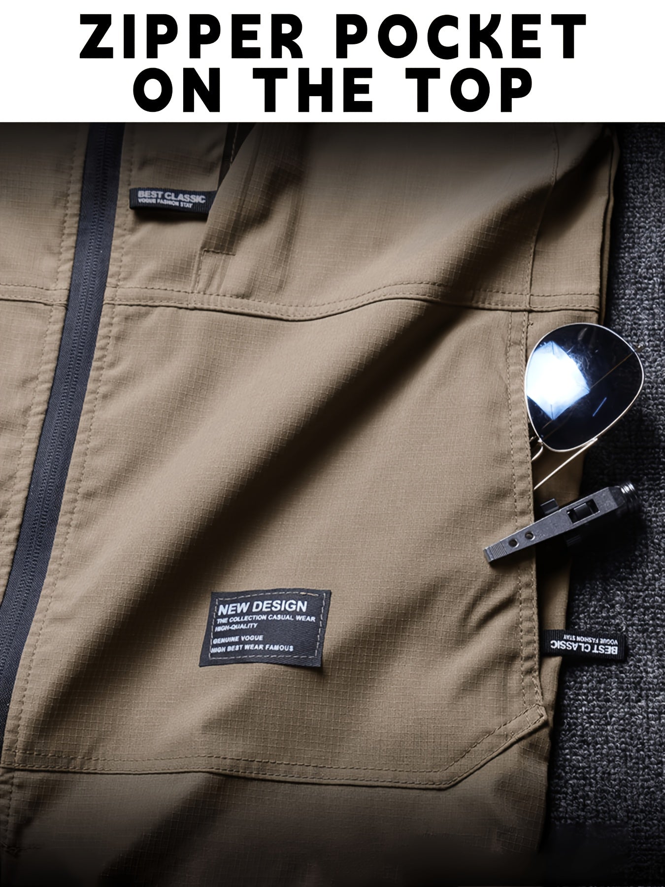 Men's Outdoor Softshell Jacket & Cargo Pants Set for Spring/Fall