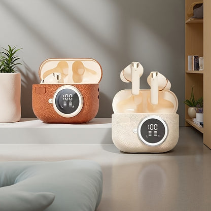 Bluetours Wireless Touch Control Earbuds with Vintage Style