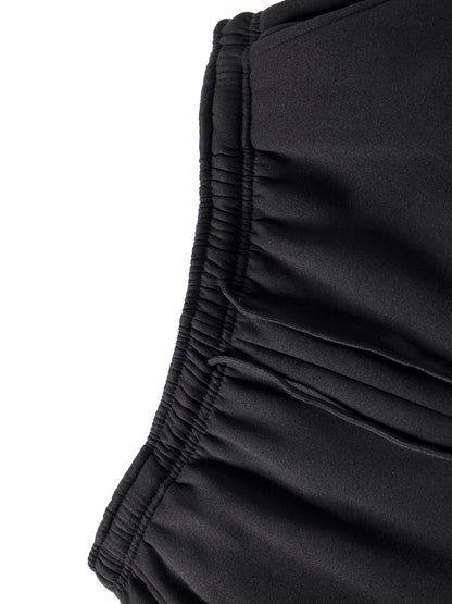 Autumn Winter Men's Hooded Sportswear Set, Simple Classic Versatile Outfit with Zip-Up -Lined Warm Jacket and Drawstring Sweatpants for Casual Leisurewear