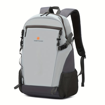 SWEET TOURIST Men'S Lightweight Hiking Backpack - Durable Oxford Fabric, Large Capacity, Adjustable Straps, Multiple Compartments for Outdoor Travel, Sports  Casual Use, Hiking Gear, Sturdy Construction