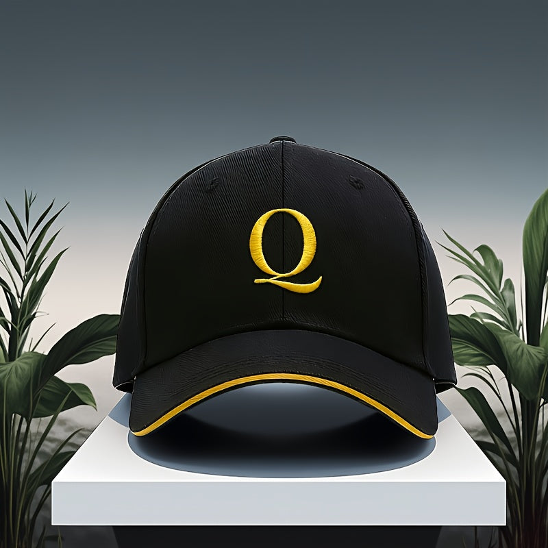 Unisex Adjustable Breathable Baseball Cap with Embroidery