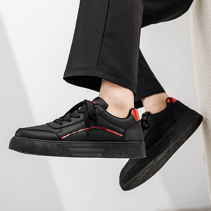 Men'S Casual Sneakers with a Easy And Versatile Thick Sole, Perfect for Daily Commuting And Comfort. Fashionable Low-Top Casual Shoes That Elevate Height, Easy to Maintain with a Upper, Trendy Footwear for Men - ayq