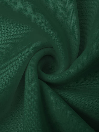 Men's Letter Print Contrast Color Baseball Jacket