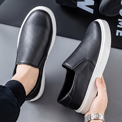 Plus Size Men's Athletic Shoes Thick Sole Mesh Upper Sneakers