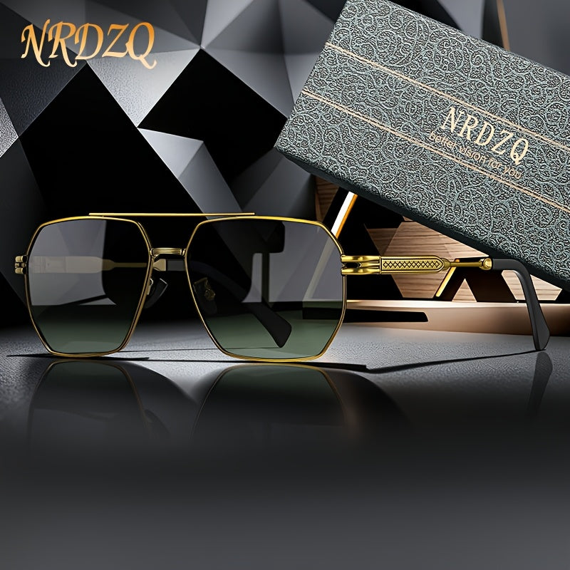 Men's Vintage Polarized Stainless Steel Sunglasses UV400