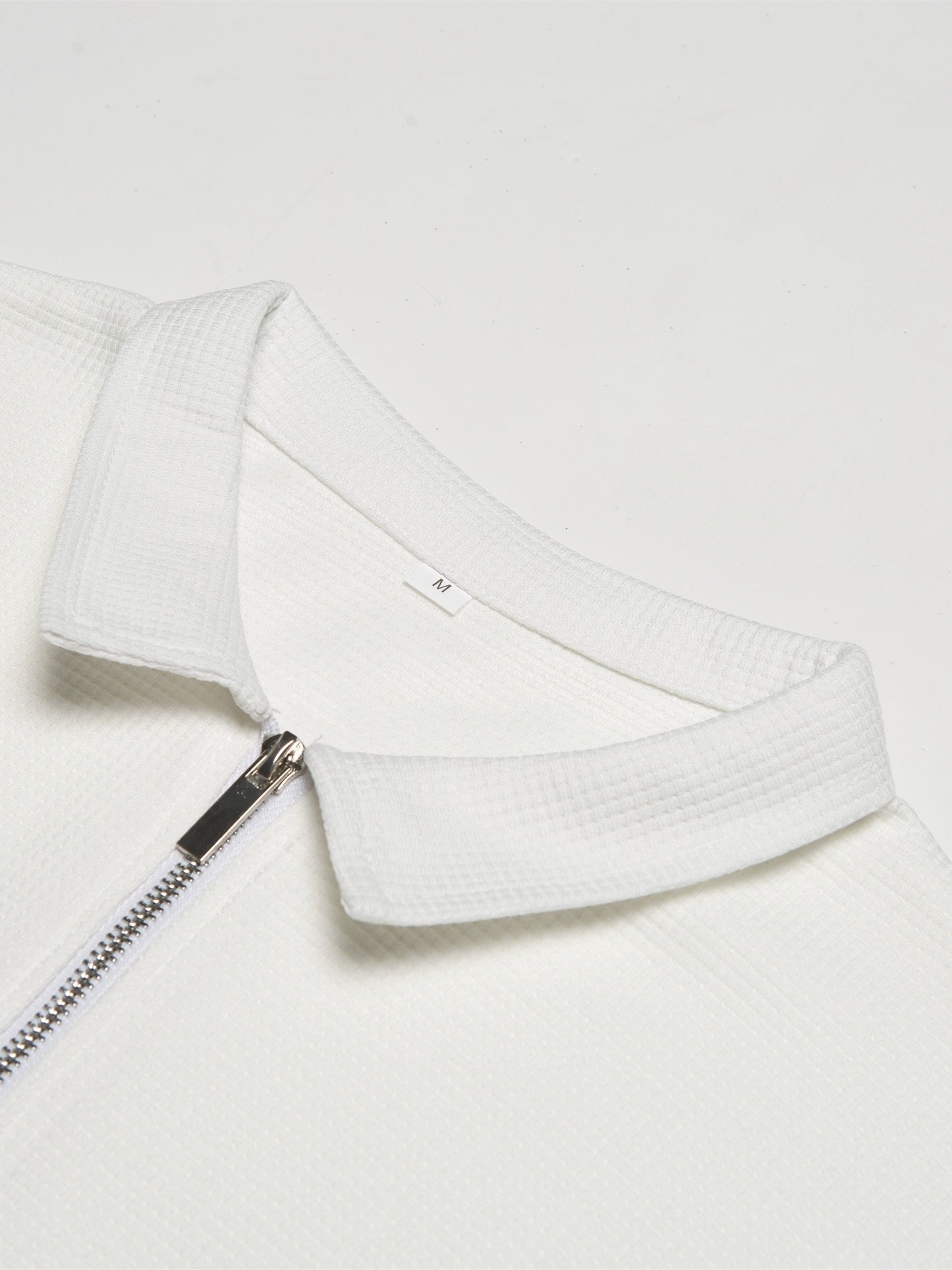 Men's Solid Short Sleeve Zipper Shirt, Casual Male Shirt For Summer Outdoor, Gift For Men - ayq