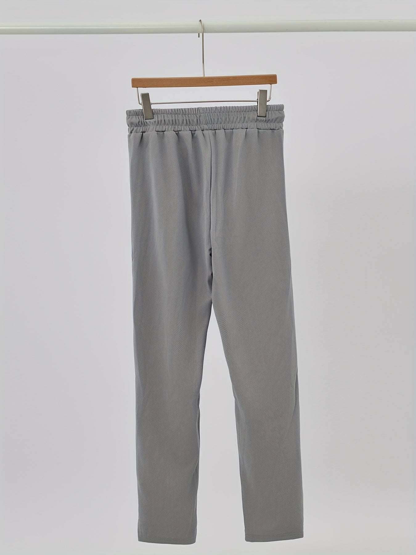 Men's Casual Two-Piece Set - Stretch Comfort Fabric - Suitable for Spring/Autumn Seasons - ayq