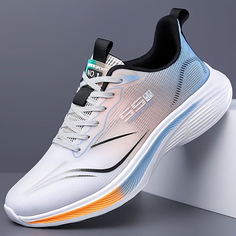 Men's Shoes Spring Summer Mesh Breathable Super Light Casual Sneaker, Men's Soft Sole Anti-skid Shock Absorption Student Running Sneaker-plus Size Tennis Casual Walking Fitness Hiking Shoes-perfect Sneaker for Outdoor Adventu - ayq