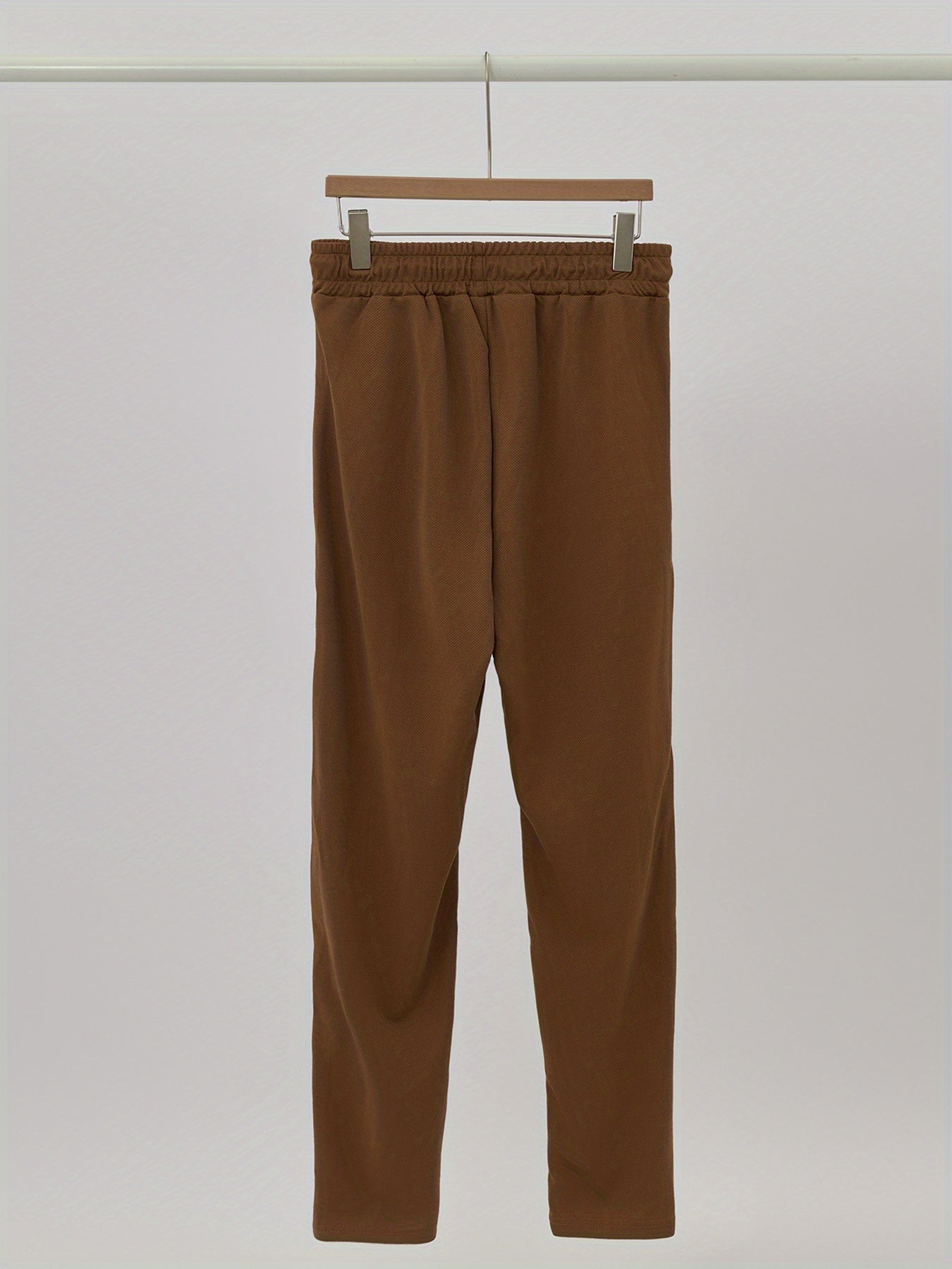 Men's Casual Two-Piece Set - Stretch Comfort Fabric - Suitable for Spring/Autumn Seasons - ayq