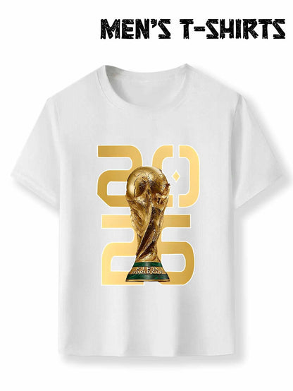 Men's FIFA World Cup 2026 Mesh T-Shirt Casual Sporty Style