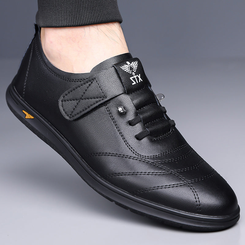 Men's Casual Hook-and-Loop Sneakers Lightweight All-Season