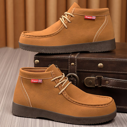 Men's Casual Chukka Boots with Premium TPR Sole for All Seasons