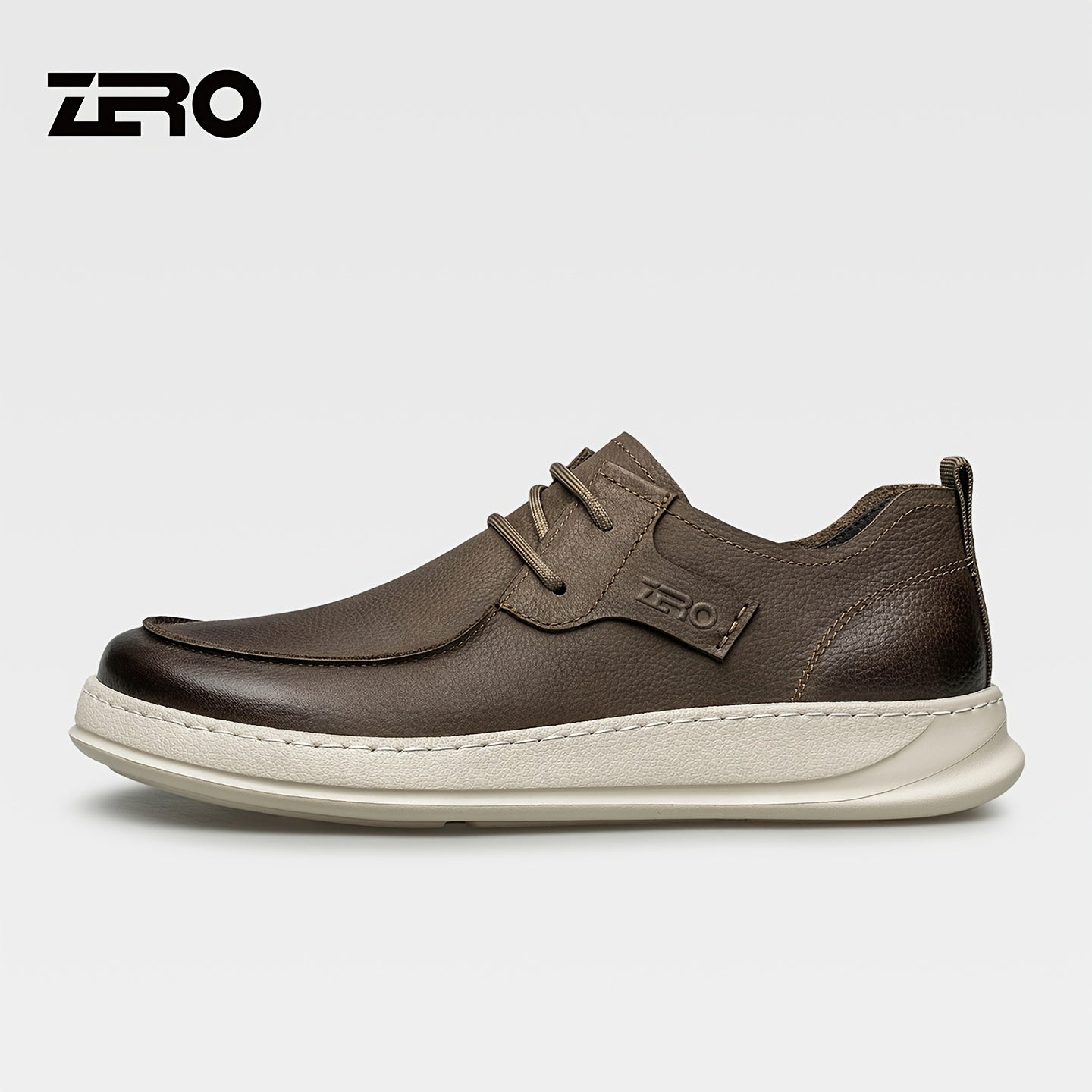 Men's Casual Leather Loafers Soft Sole Breathable Shoes