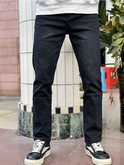 Teen Boys' Slim Fit Casual Long Pants Cotton Blend