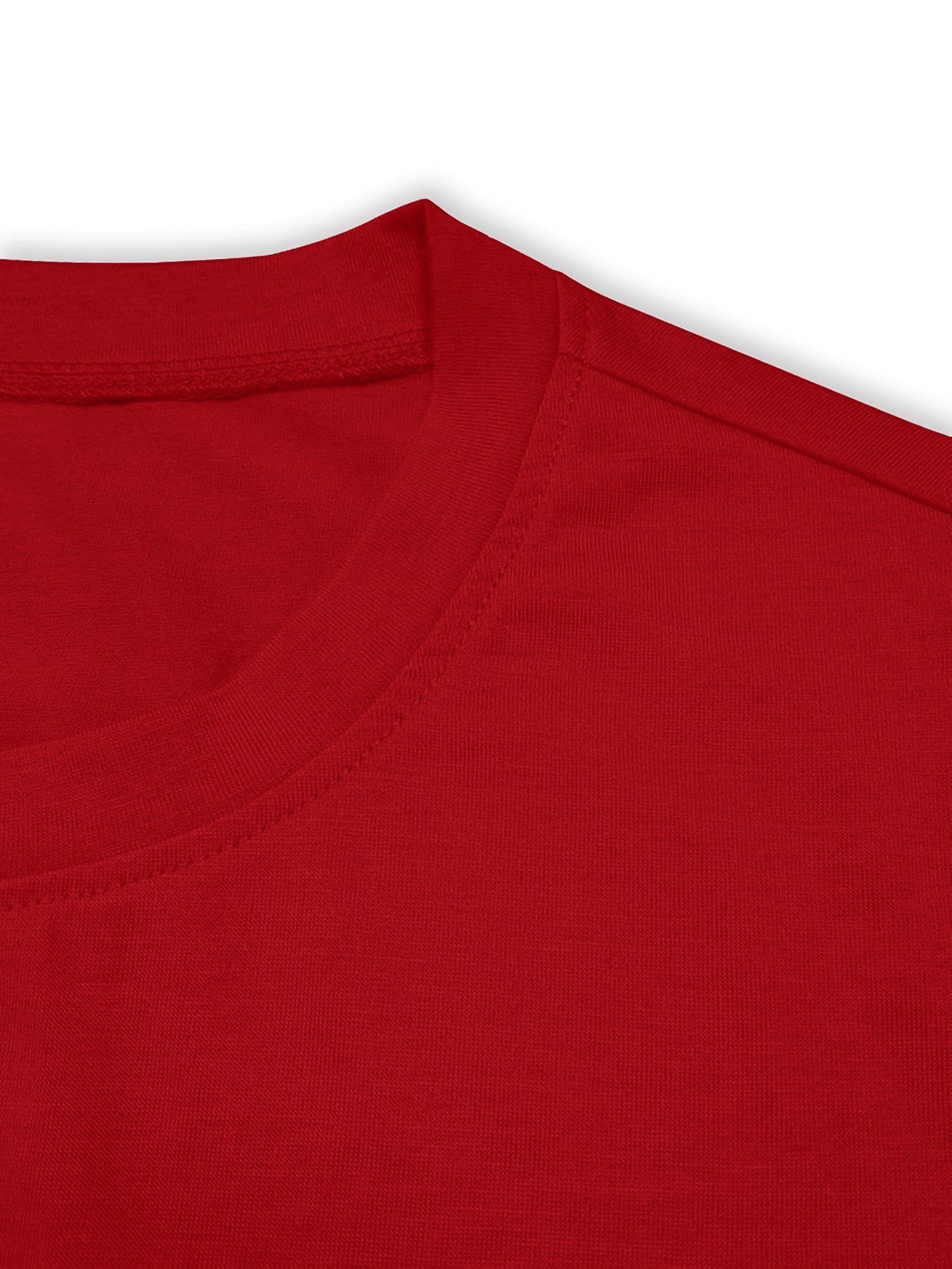 Women'S 2026 New Year Print T-Shirt - Red with Golden Number 2026 & Snowflake Design, Casual Round Neck Tee for Spring/Summer, Casual Wear Tops, |festive Tshirt|round Neck Tee, Christmas T Shirt