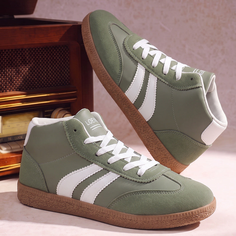 Men's Vintage Style Casual Lace-Up Shoes for All Seasons