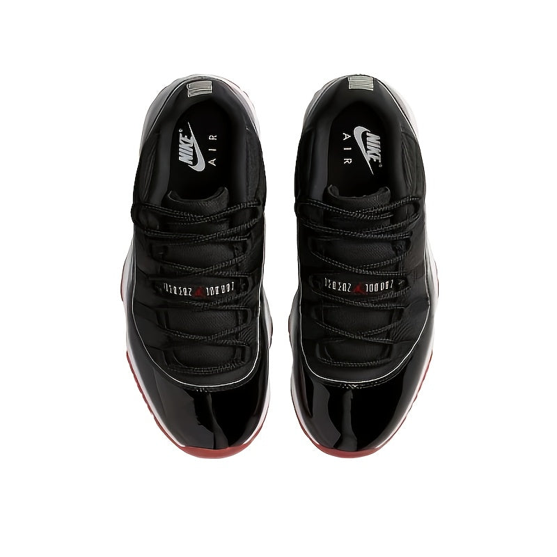 Nike Air Jordan 11 Low Bred Men's Retro Basketball Sneakers